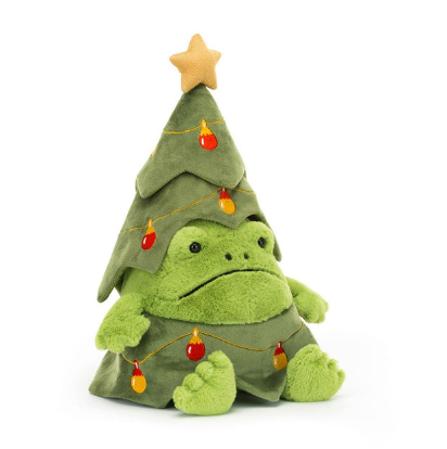 Jellycat Ricky Rainfrog Christmas Tree