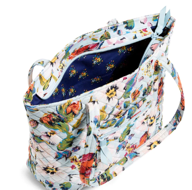 Vera Bradley Small Vera Tote Bag - Sea Air Floral