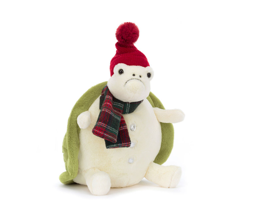 Jellycat Snowman Timmy Turtle