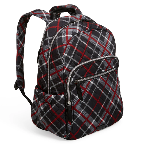 Vera Bradley Performance Twill Campus Backpack - Paris Plaid