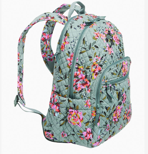 Vera Bradley Campus Backpack - Rosy Outlook