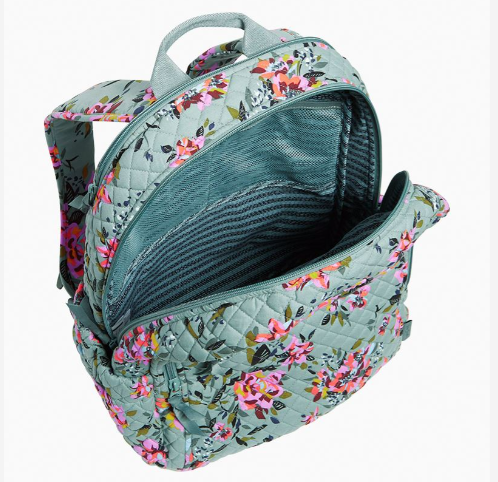 Vera Bradley Campus Backpack - Rosy Outlook