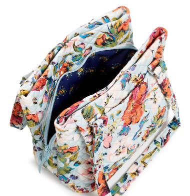 Vera Bradley Multi-Compartment Shoulder Bag - Sea Air Floral