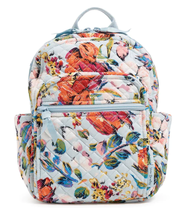 Vera Bradley Small Backpack - Sea Air Floral