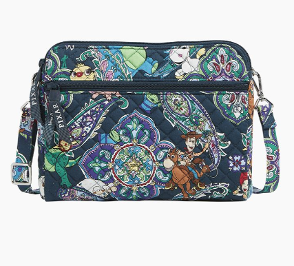 Vera Bradley Triple Compartment Crossbody - Andy's Room (Disney's Toy Story)