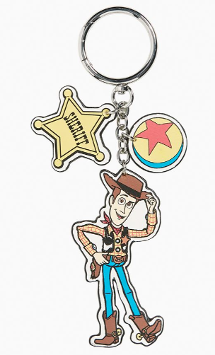 Vera Bradley Woody Bag Charm - Andy's Room (Disney's Toy Story)