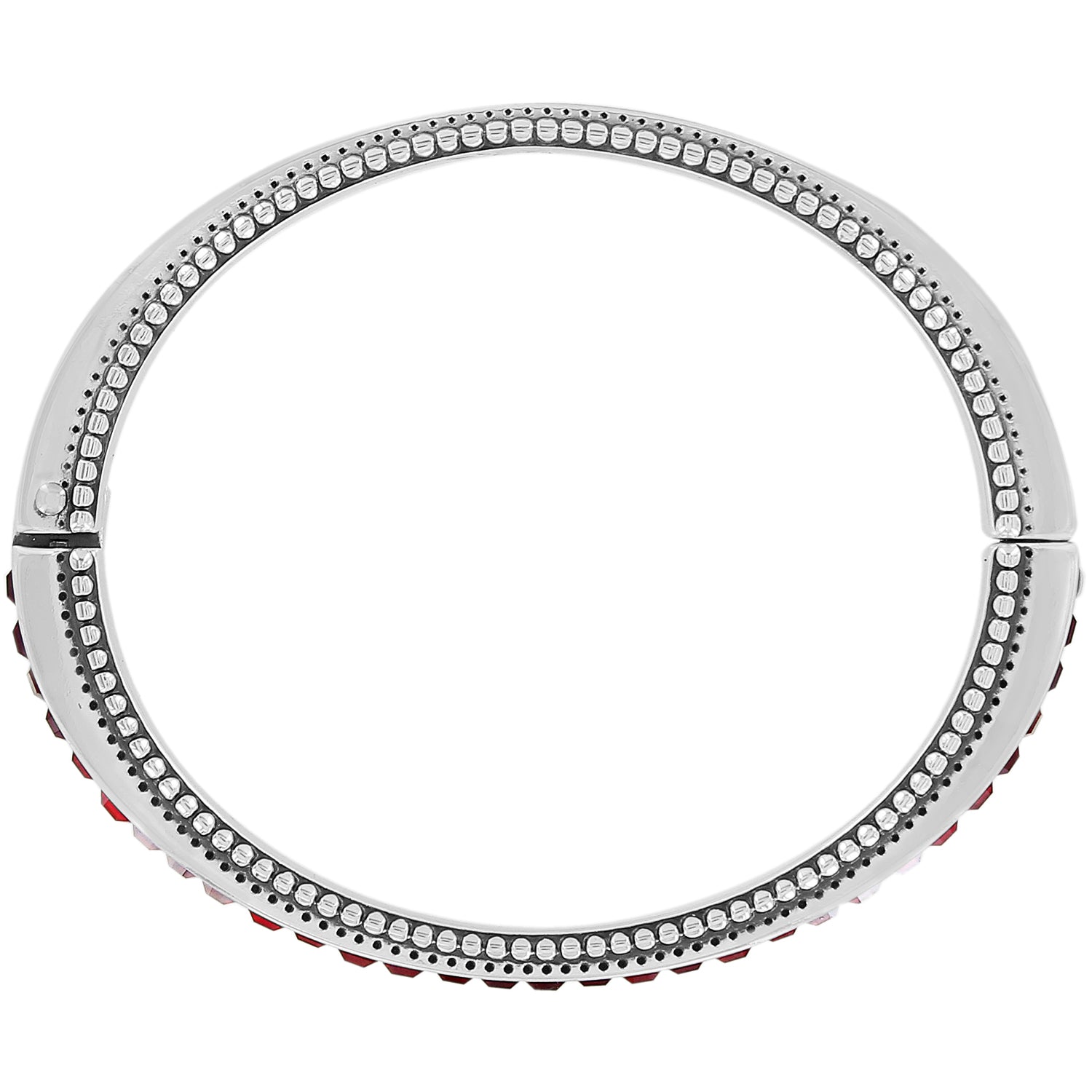 Spectrum Hinged Bangle Red - Jewelry - SierraLily