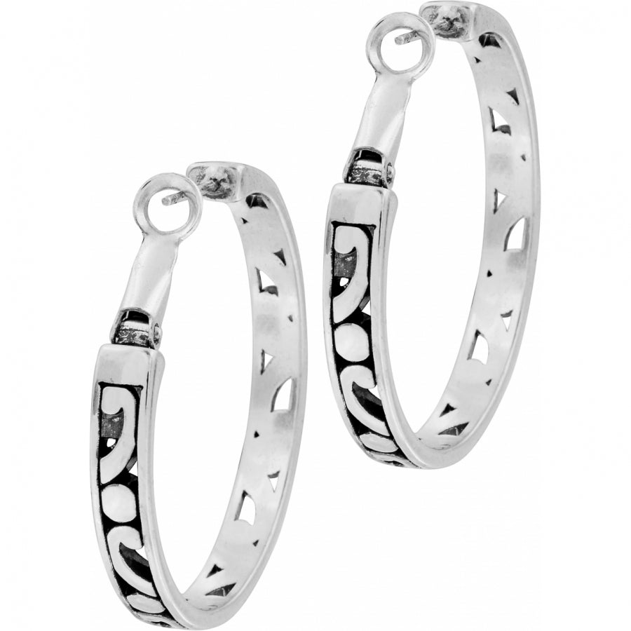 Brighton Contempo Medium Hoop Earrings