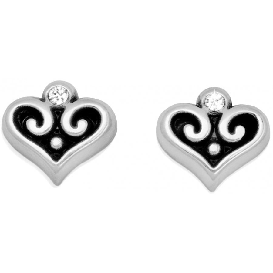 Alcazar Heart Mini Post Earrings - Jewelry - SierraLily
