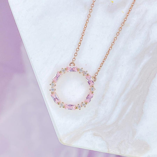 Rose Gold "Blush Infinity" Necklace - Jewelry - SierraLily