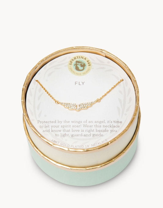 Sea La Vie Fly Angel Wing Necklace - Jewelry - SierraLily