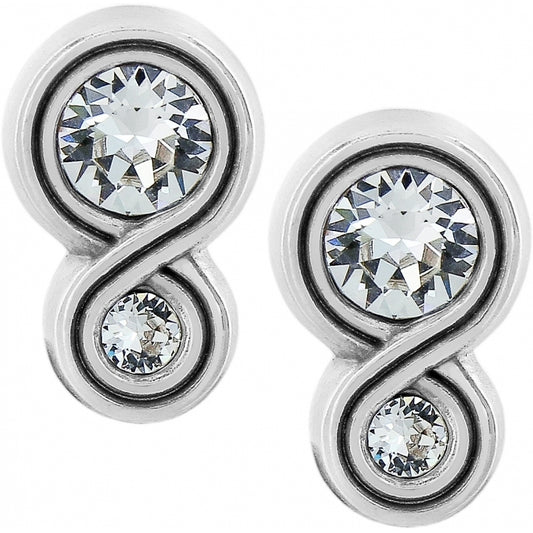 Infinity Sparkle Post Earrings - Jewelry - SierraLily