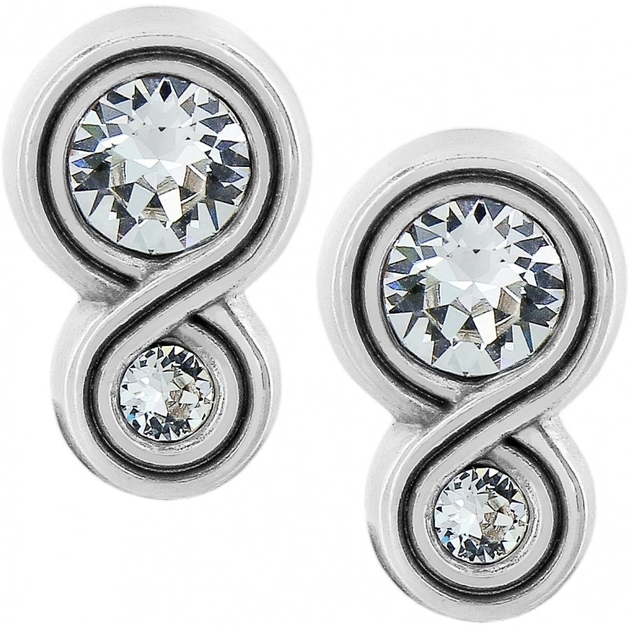 Infinity Sparkle Post Earrings - Jewelry - SierraLily