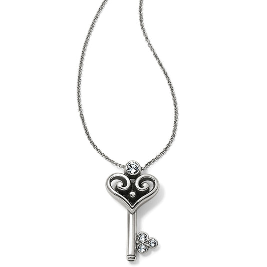 Brighton Alcazar Heart Key Necklace