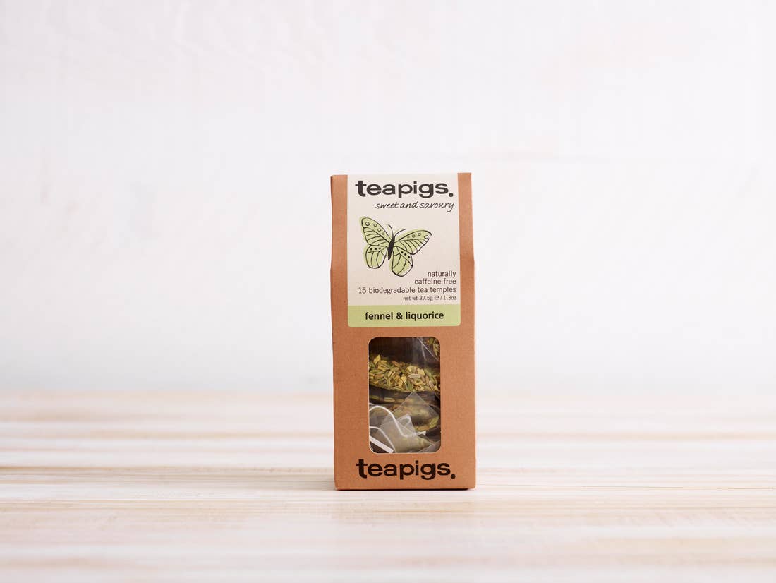 Teapigs Fennel & Liquorice Tea - 15 Temples