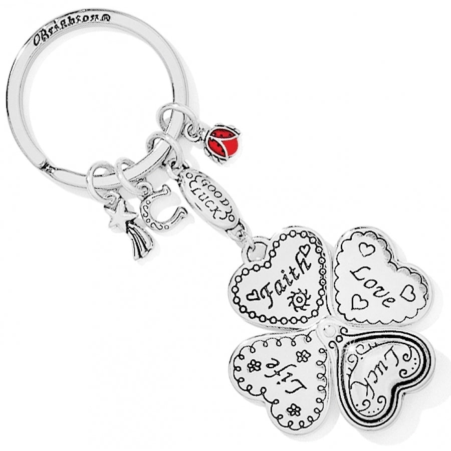 Lucky Clover Heart Key Fob - Home & Gift - SierraLily