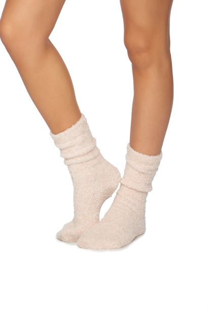 Barefoot Dreams CozyChic® Heathered Women's Socks- Graphite/White –  Adelaide's Boutique