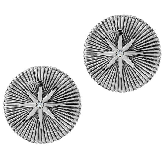 Brighton Halo Rays Round Post Earrings