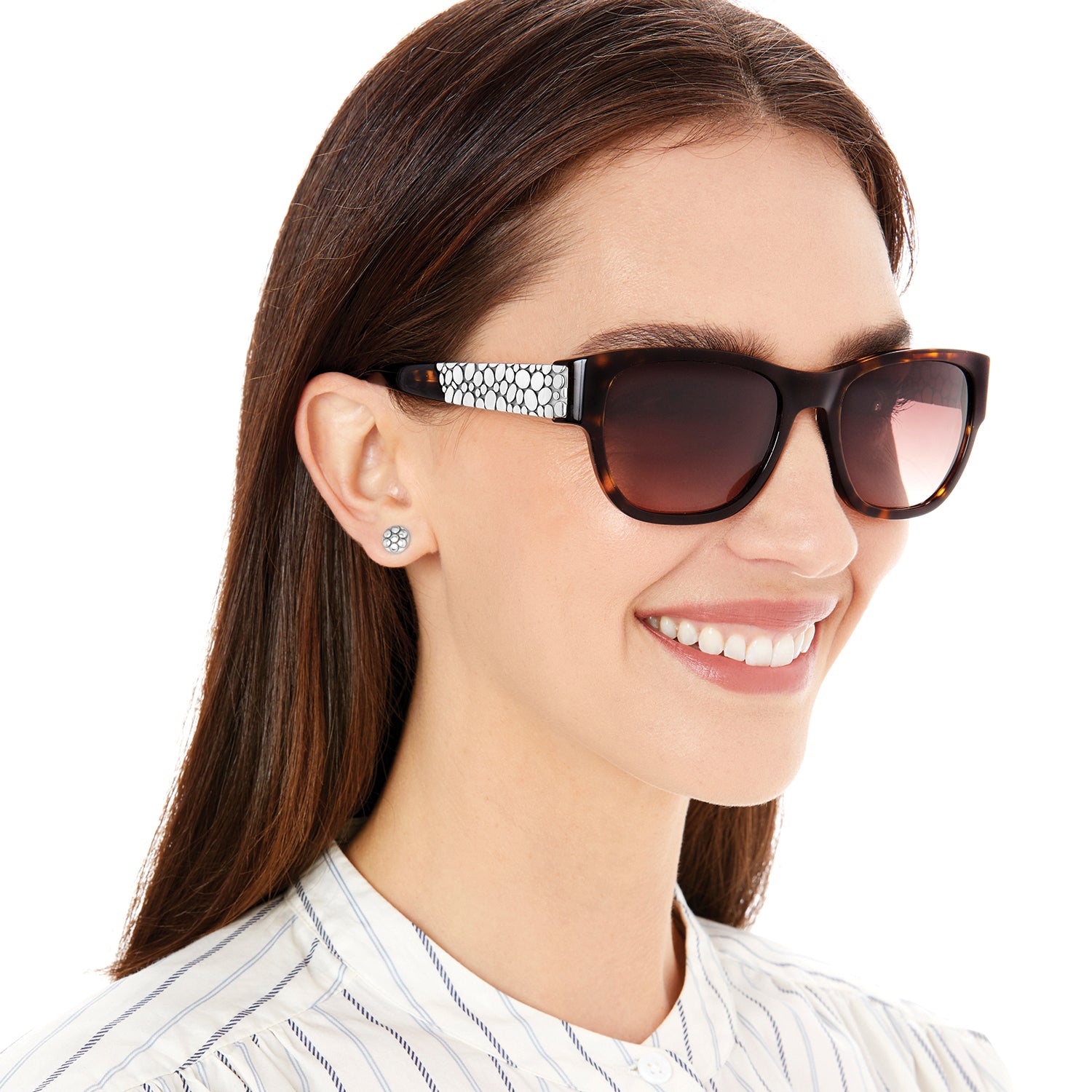 CHANEL, Accessories, Chanel Black Cc 99s Jackieo Round Sunglasses