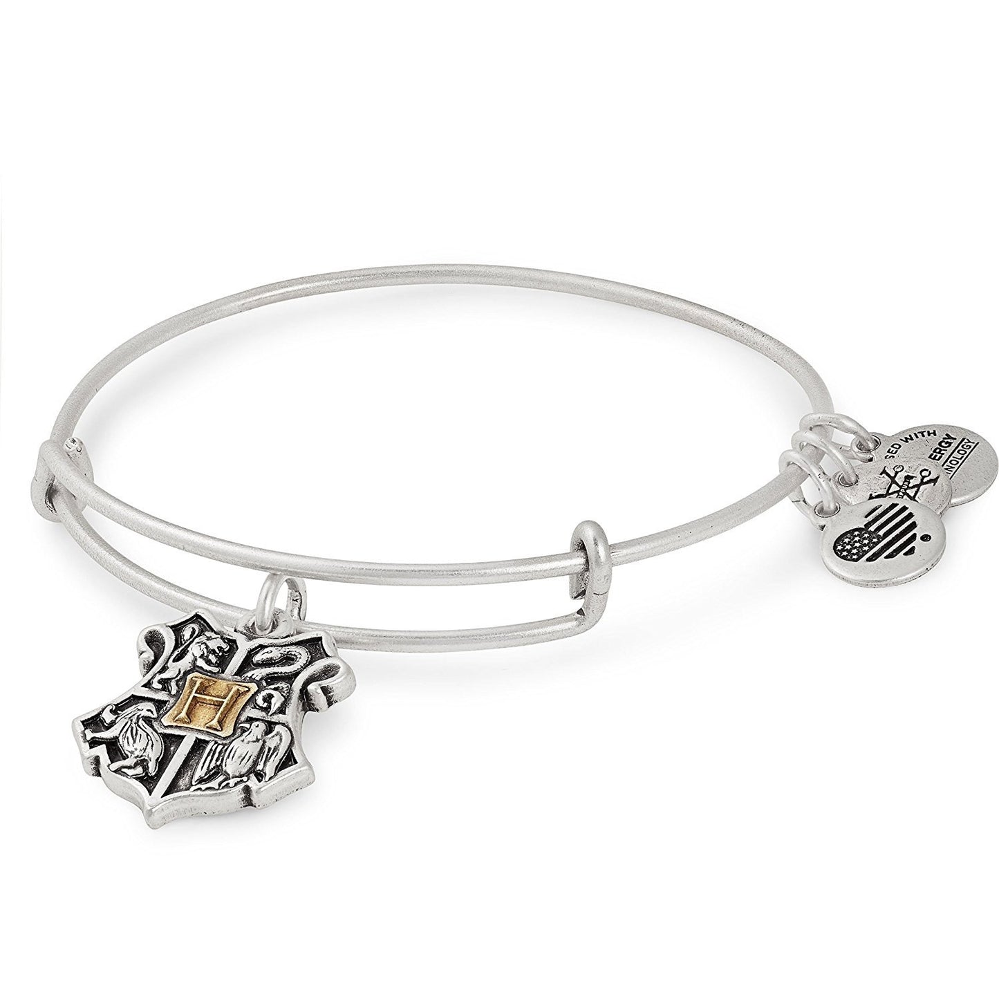 Alex and Ani Womens Harry Potter Hogwarts Two-Tone Bangle - Jewelry - SierraLily