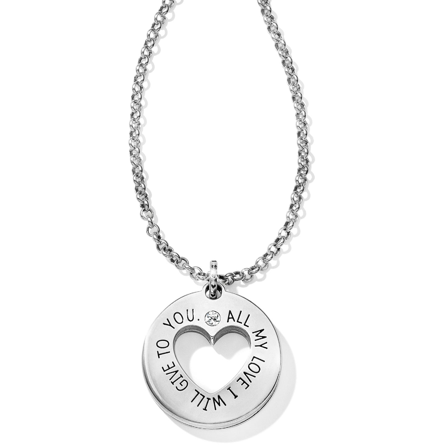 Brighton Circle Of Love Pendant Necklace