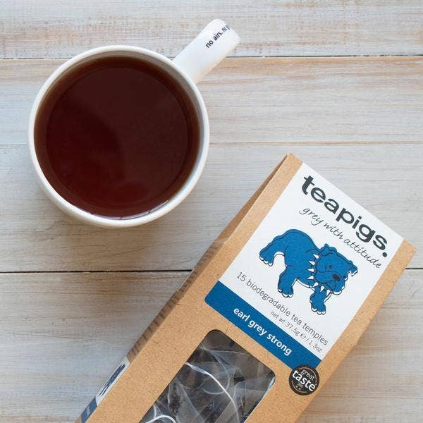 TeaPigs Earl Grey Strong Tea - 15 Temples Teapigs