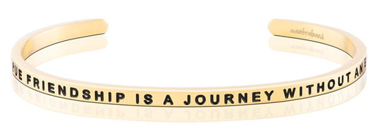 A True Friendship Is A Journey Without An End MantraBand