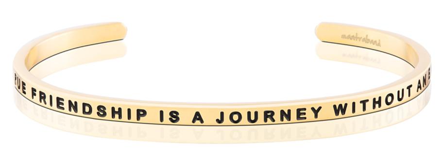 A True Friendship Is A Journey Without An End MantraBand