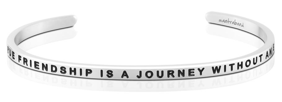 A True Friendship Is A Journey Without An End MantraBand