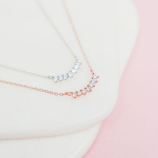 Chloe + Lois Dainty CZ Layering Necklace