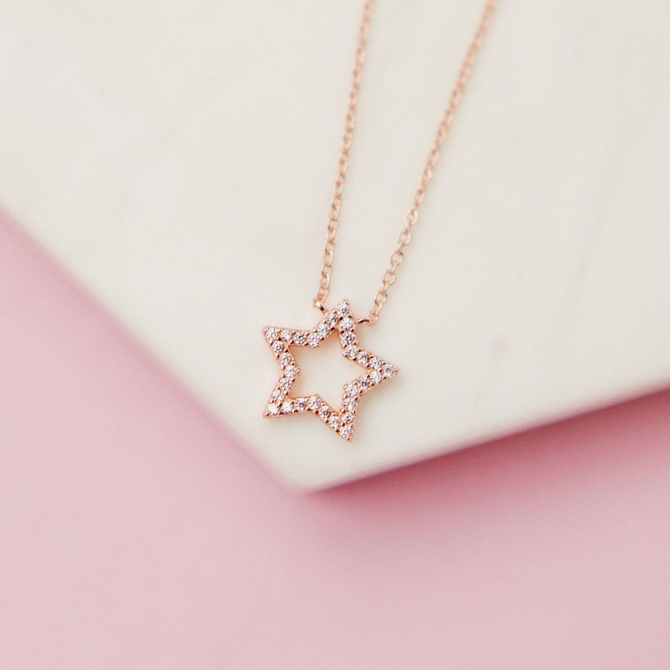 Chloe + Lois Glittering Star Necklace