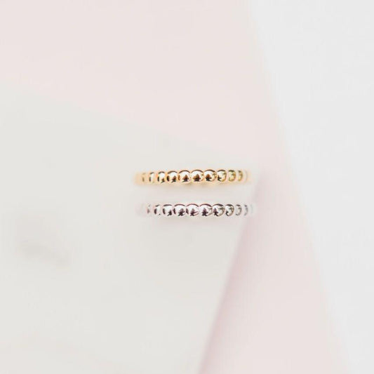 Chloe + Lois Slim Beaded Ring