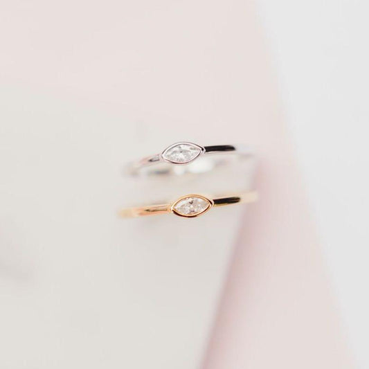 Chloe + Lois Slim Sparkler Ring