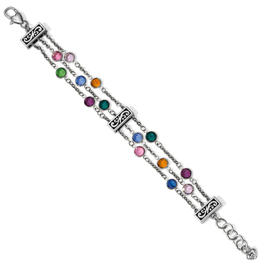 Elora Gems Tri Strand Bracelet - Jewelry - SierraLily