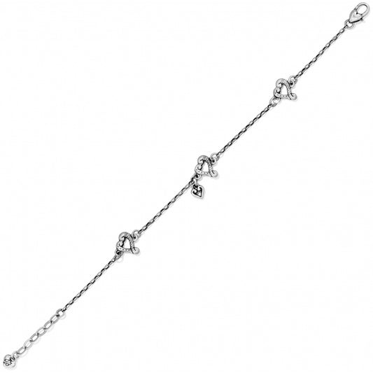 Brighton Tuscan Heart Anklet