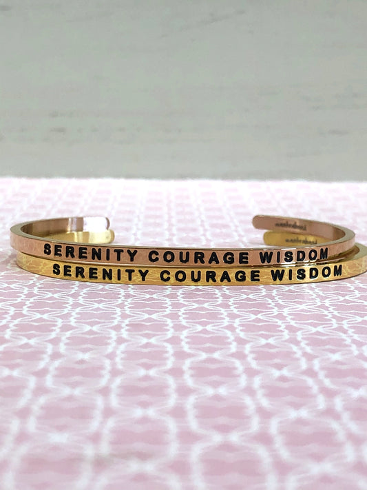 Serenity Courage Wisdom Mantra Band - Jewelry - SierraLily