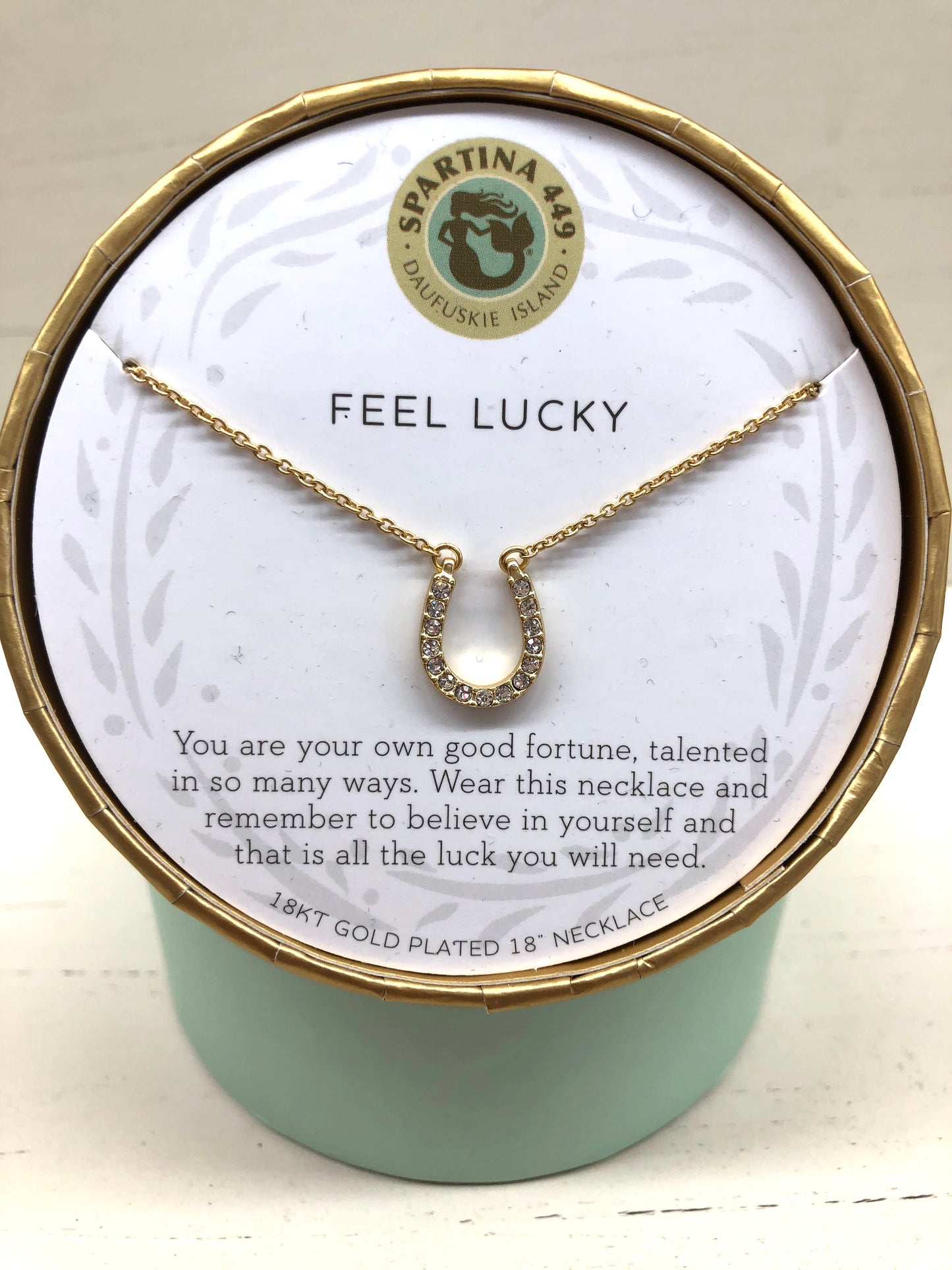 Spartina Feel Lucky Horseshoe Necklace