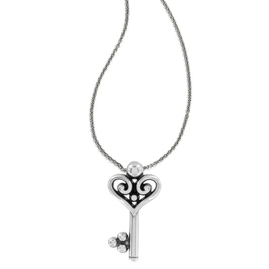 Brighton Alcazar Heart Key Necklace