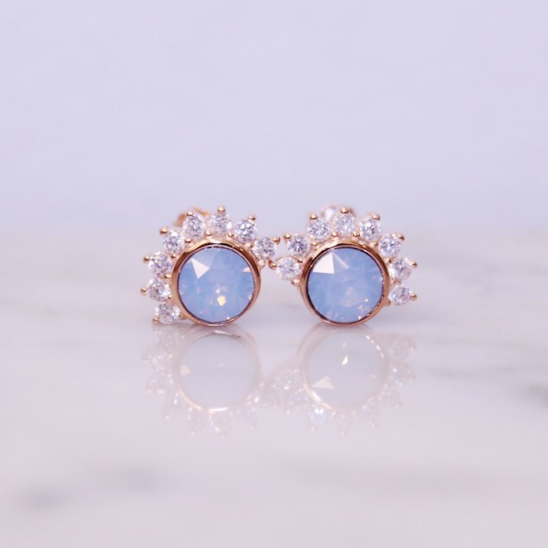 Chloe + Lois Air Blue "Lois" Studs
