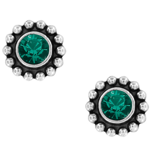 Twinkle Mini Post Earrings Emerald - Jewelry - SierraLily