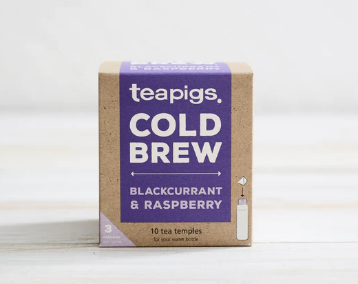 Teapigs Blackcurrant & Raspberry Cold Brew - 10 Tea Temples