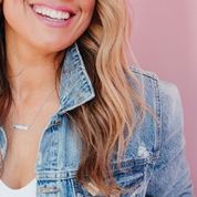 Chloe + Lois Blue Opal Deco Necklace