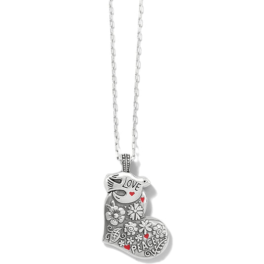 Brighton Give Love Peace Necklace